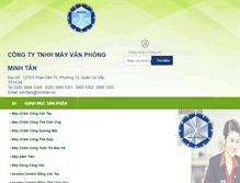 Tablet Screenshot of maychamcong24h.com